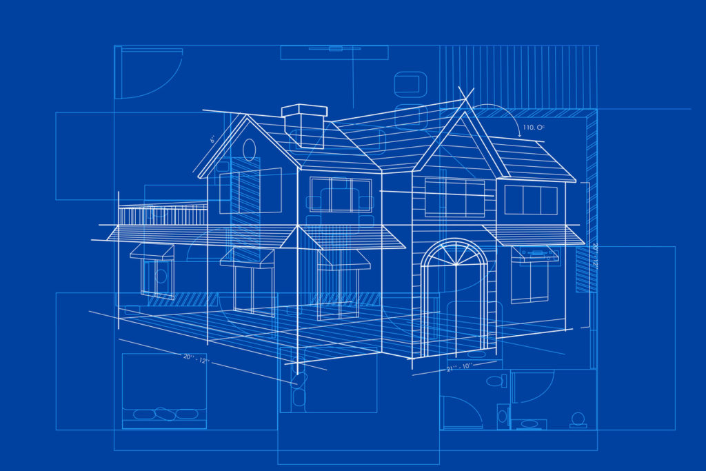 Blueprint of House