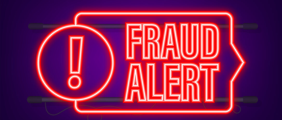 Fraud Alert - Beware of Spoofing Attempts