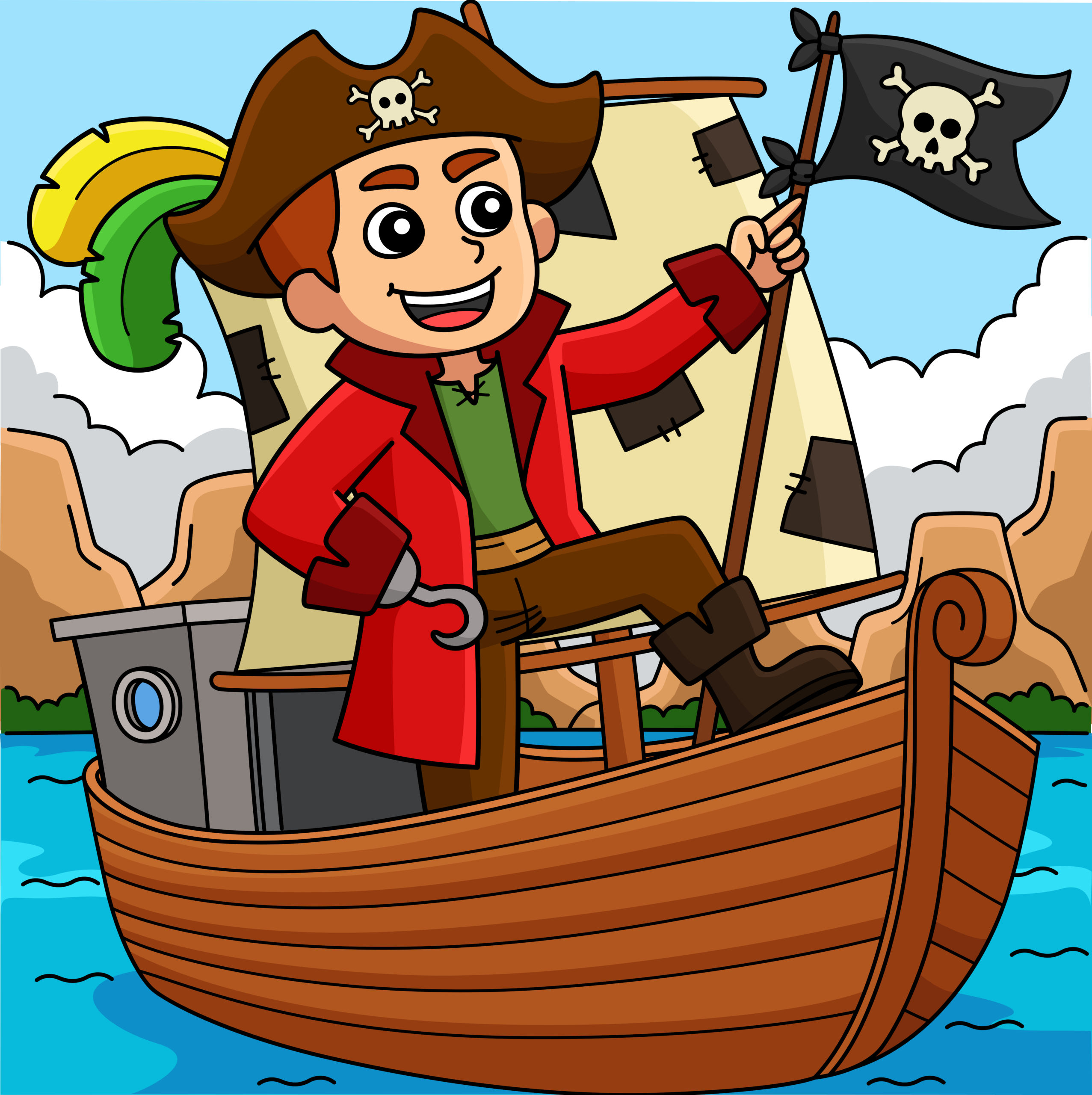 YM Pirate Social Media